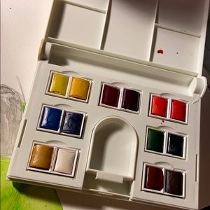 Winsor & Newton watercolor set